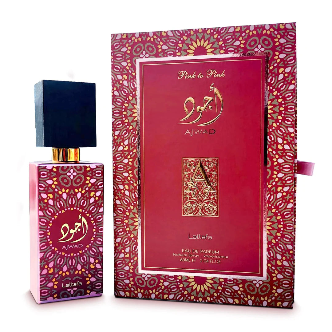 Ajwad Pink To Pink Unisex EDP 60ML (2.04 OZ) By Lattafa, Enchanting And Royal Scents