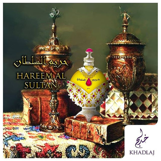 Hareem Al Sultan Silver Perfume Oil - 35 ML By Khadlaj