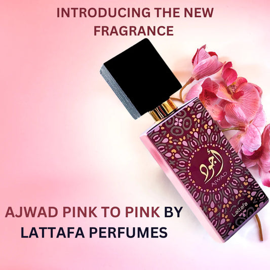 Ajwad Pink To Pink Unisex EDP 60ML (2.04 OZ) By Lattafa, Enchanting And Royal Scents