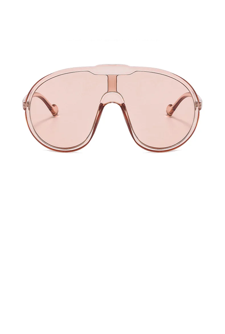 Champagne Women Oversized Sun Glasses