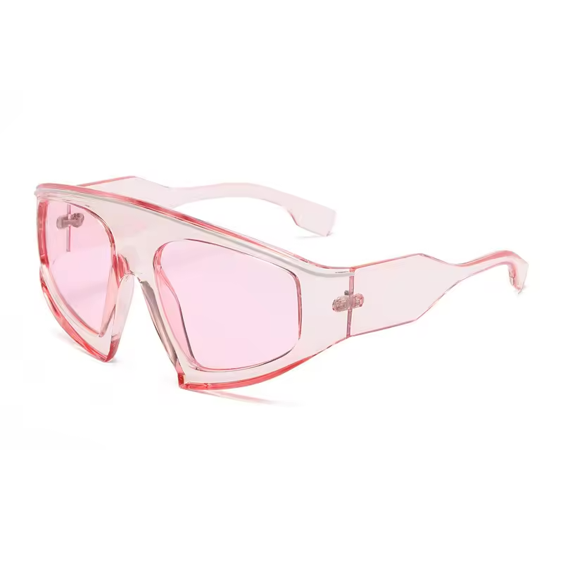 Women Pink Trendy Gradient Sunglasses