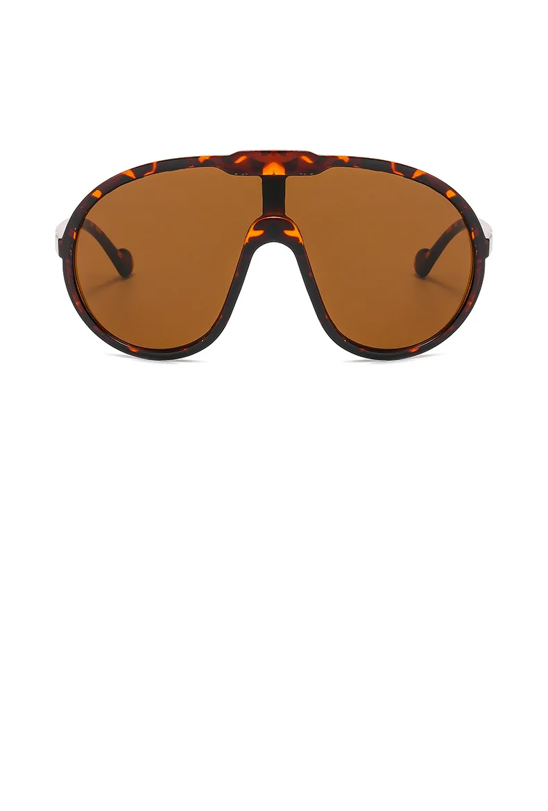 Leopard Women Oversized Sun Glasses